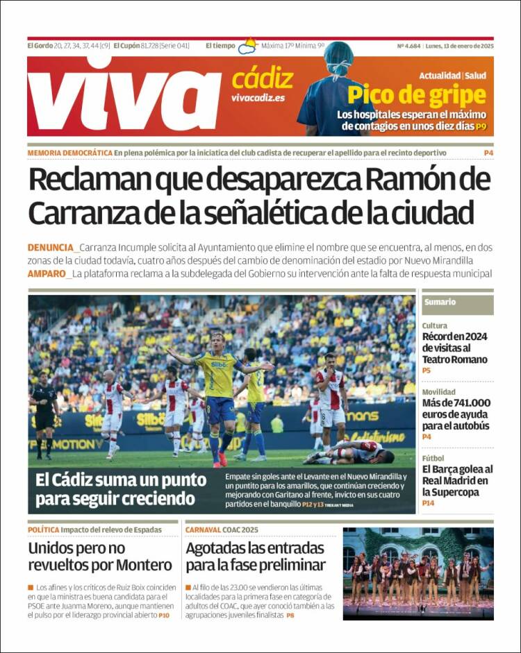Portada de Información - Cadiz (España)