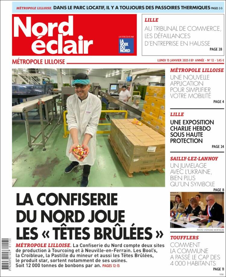 Portada de Nord Éclair (Francia)