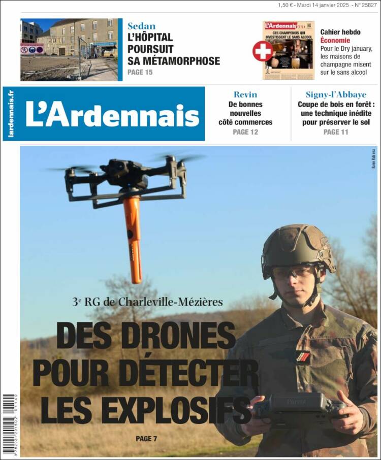 Portada de L'Ardenais (Francia)