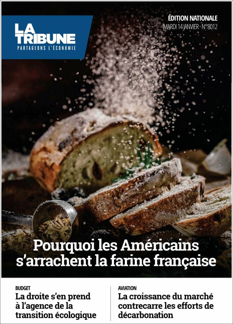 Portada de La Tribune (Francia)