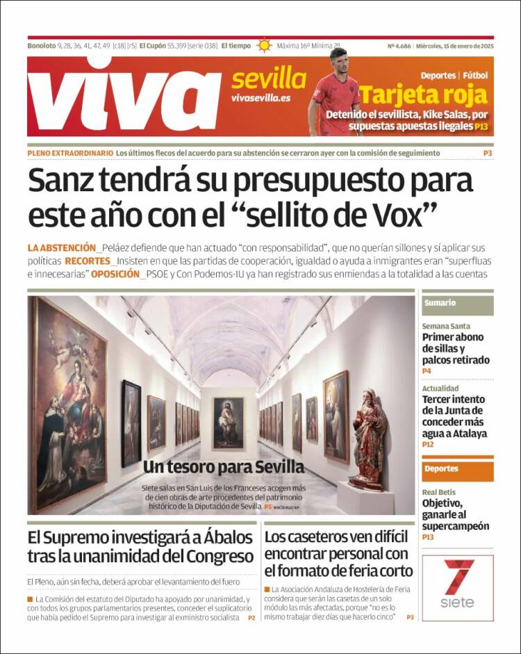 Portada de Viva Sevilla (España)