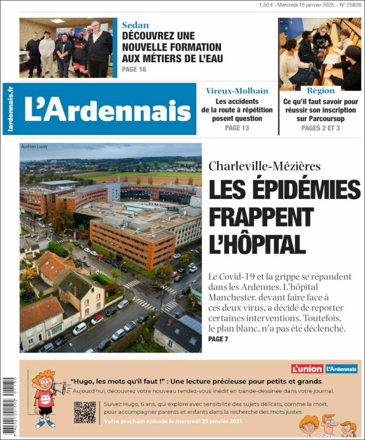 Portada de L'Ardenais (Francia)