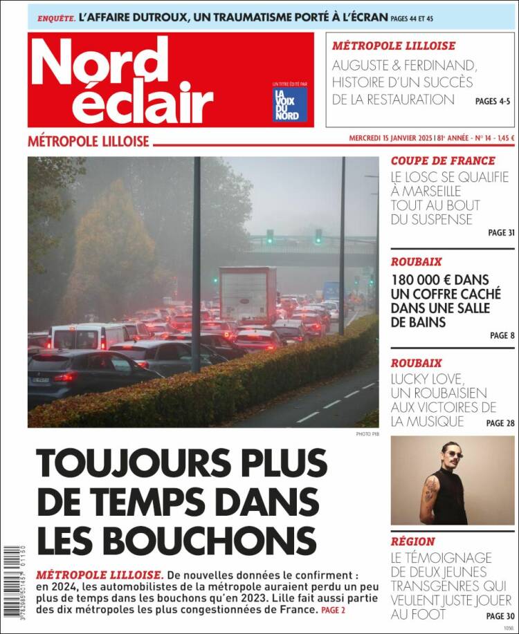 Portada de Nord Éclair (Francia)