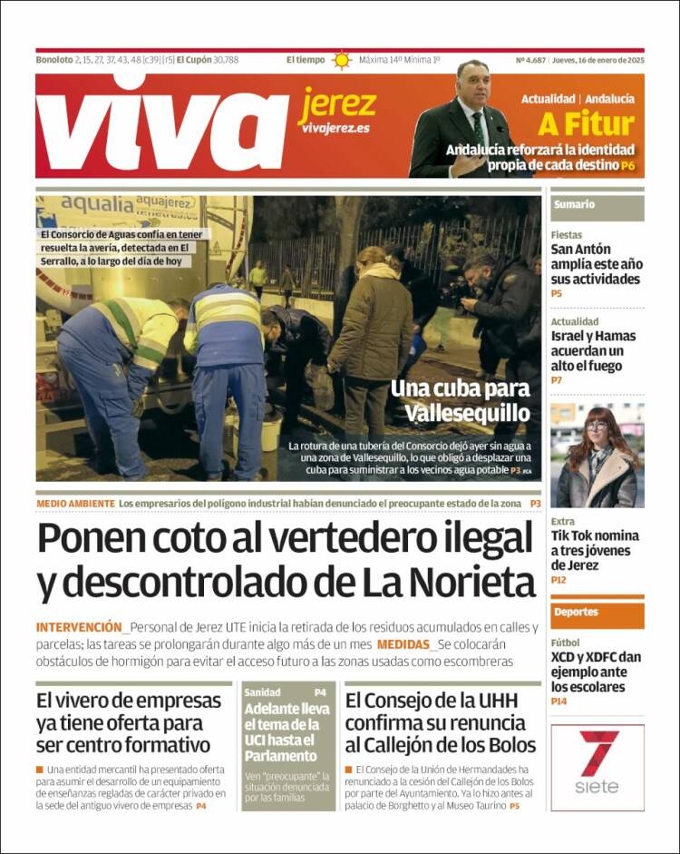 Portada de Información - Jerez (España)