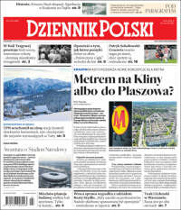 Portada de Dziennik (Polonia)