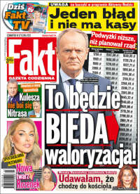 Portada de Fakt (Polonia)