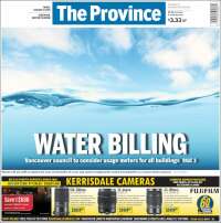 Portada de The Province (Canadá)