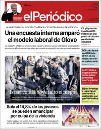 Portada de El Periódico (España)