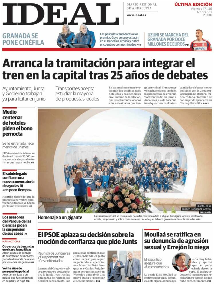 Portada de Ideal (España)