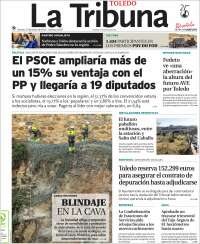 Portada de La Tribuna de Toledo (España)