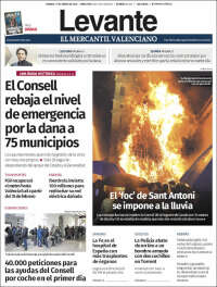 Portada de Levante (España)