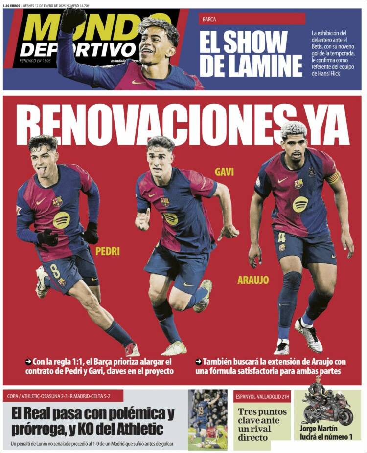 Portada de El Mundo Deportivo (España)