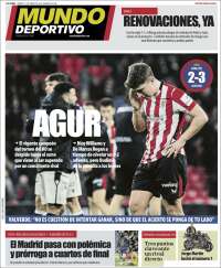 Portada de Mundo Deportivo Bizkaia (España)