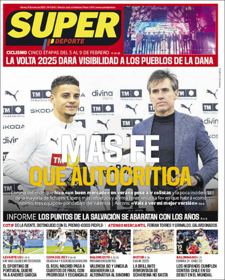 Portada de Superdeporte (España)