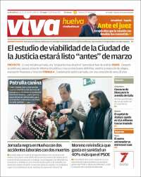 Portada de Viva Huelva (España)