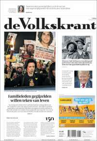 Portada de De Volkskrant (Países Bajos)