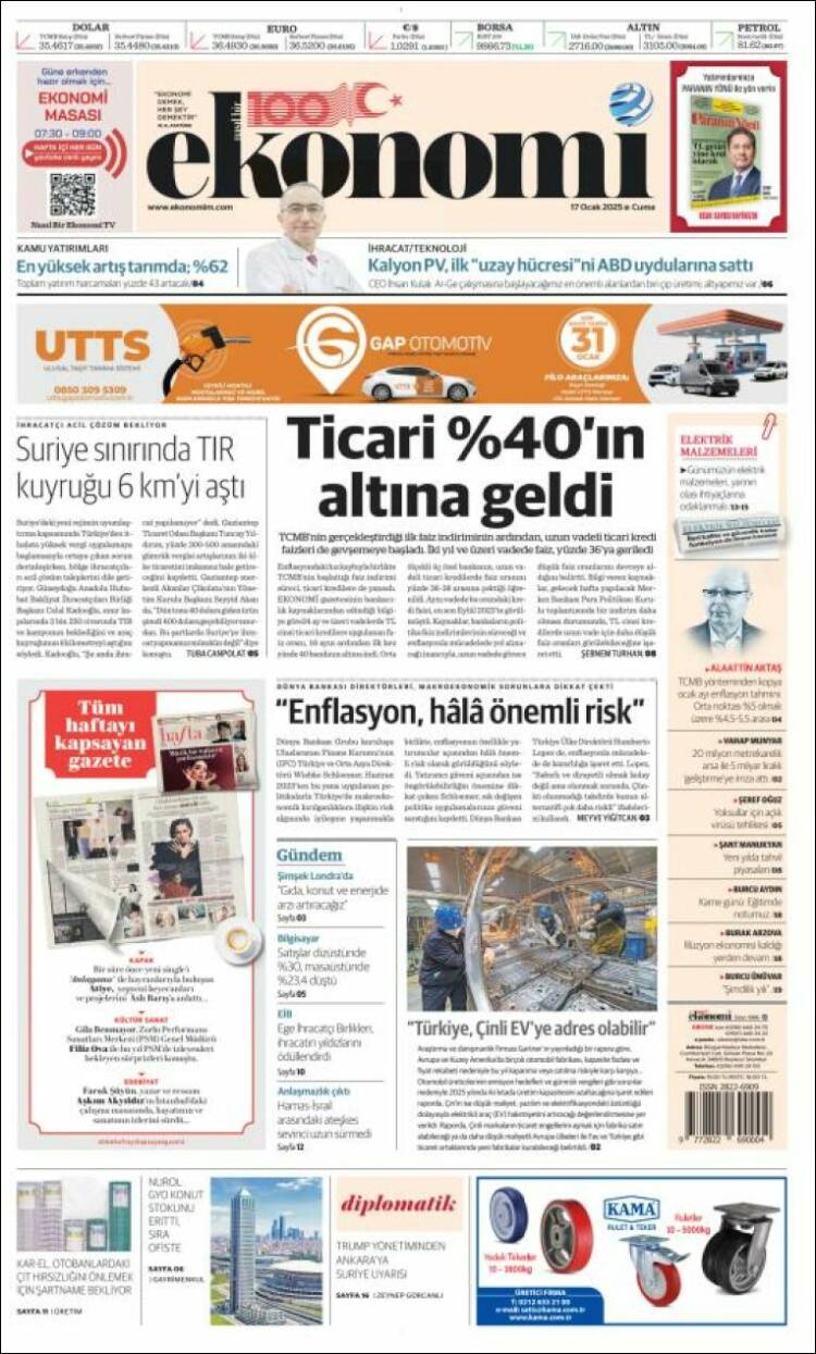 Portada de Dünya (Turqu&iacute;a)