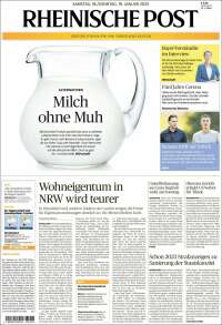 Portada de Rheinische Post (Alemania)