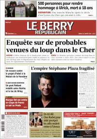 Portada de Berry Republicain (Francia)