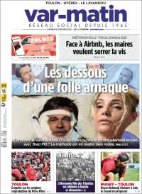 Portada de Var-Matin (Francia)