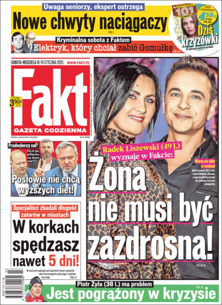 Portada de Fakt (Polonia)