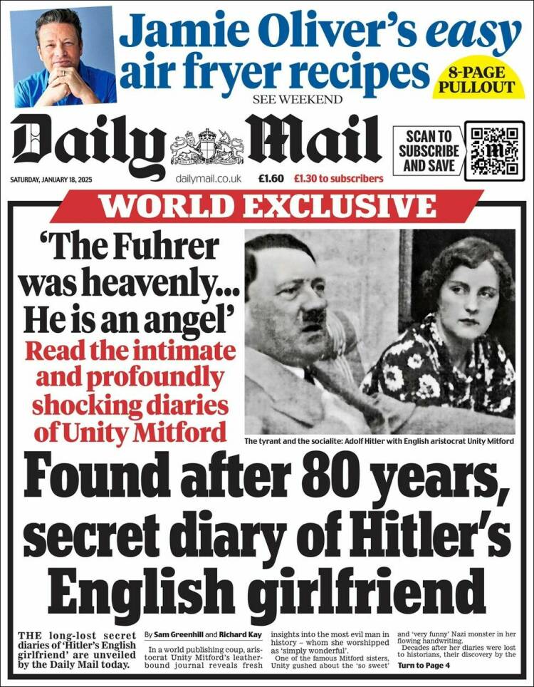 Portada de Daily Mail (United Kingdom)