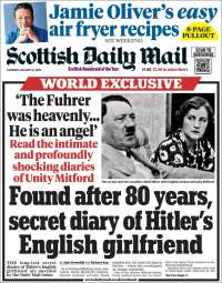 Portada de Scottish Daily Mail (United Kingdom)