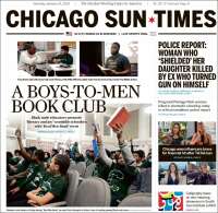 Portada de Chicago Sun-Times (USA)