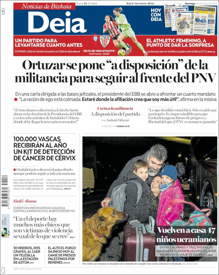 Portada de Deia (España)
