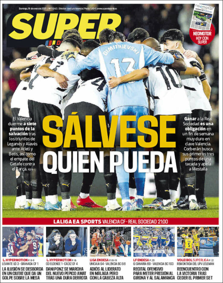 Portada de Superdeporte (España)