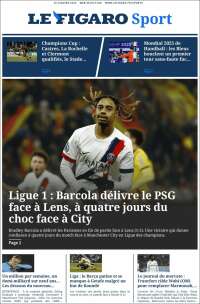 Portada de Le Figaro Sport (Francia)