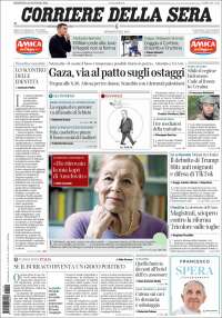 Portada de Corriere della Sera (Italy)