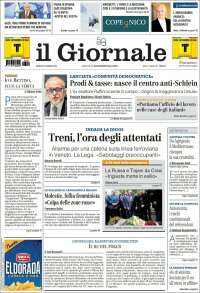 Portada de il Giornale (Italy)