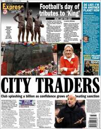 Portada de Express Sport (Reino Unido)