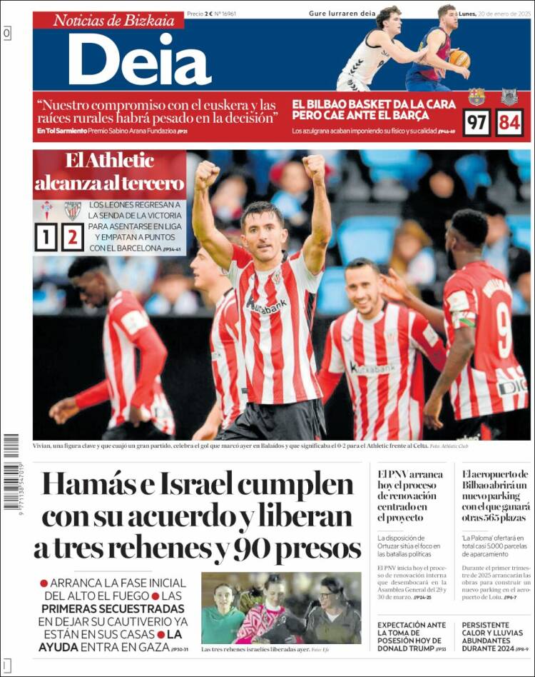 Portada de Deia (España)