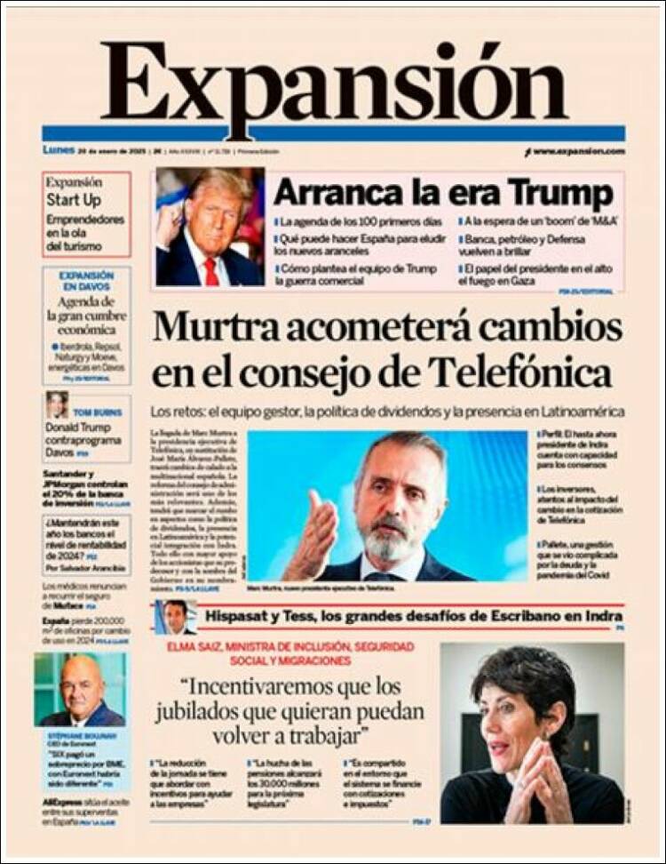 Portada de Expansión (Espa&ntilde;a)
