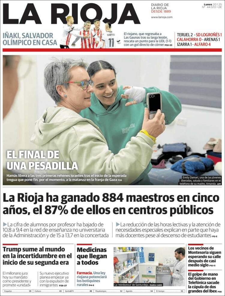 Portada de La Rioja (España)