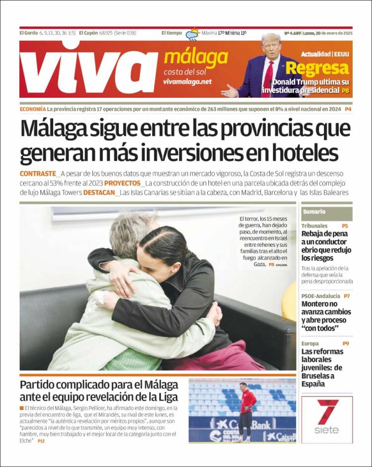 Portada de Viva Málaga (España)