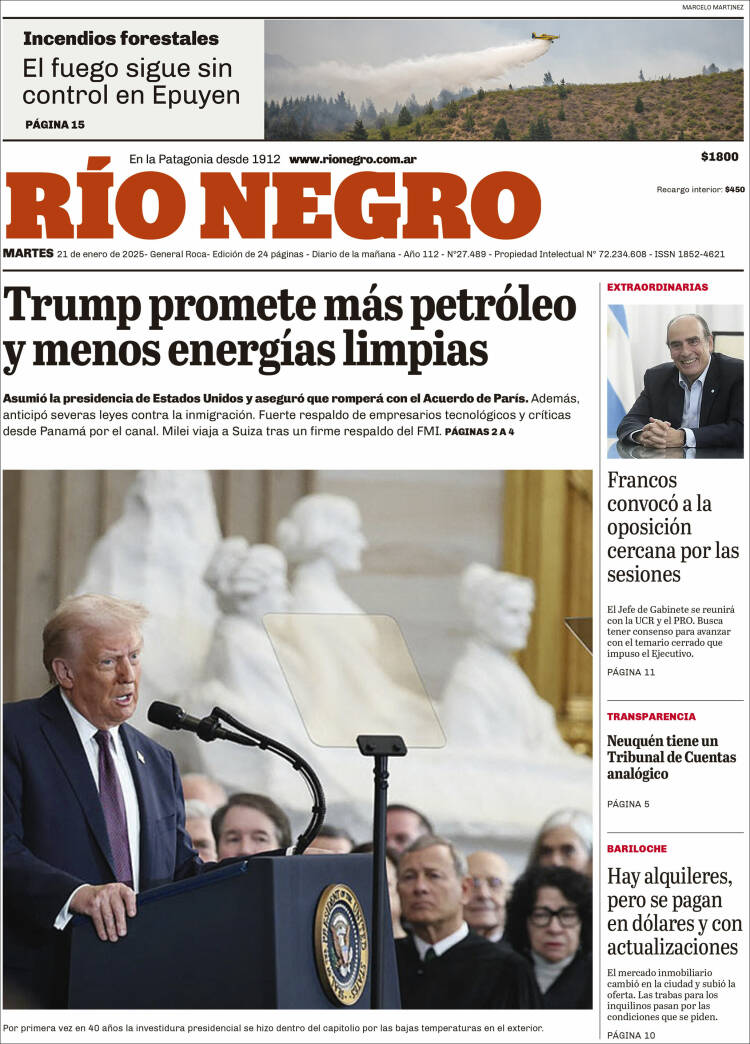 Portada de Rio Negro (Argentina)