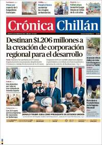 Portada de Crónica Chillán (Chile)