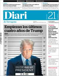 Portada de Diari de Tarragona (España)