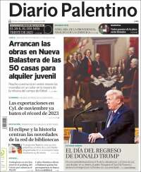 Portada de Diario Palentino (España)