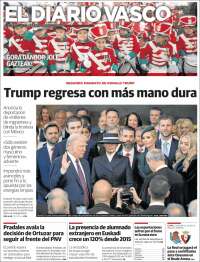 Portada de Diario Vasco (España)