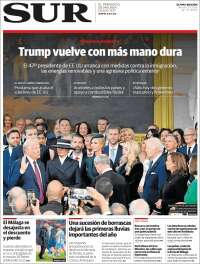 Portada de Diario el Sur (España)