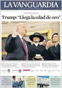 Portada de La Vanguardia (España)