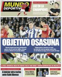 Portada de Mundo Deportivo Gipuzkoa (España)