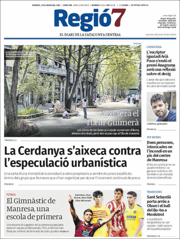 Portada de Regio7 (España)