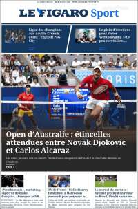 Portada de Le Figaro Sport (Francia)