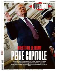 Portada de Libération (Francia)