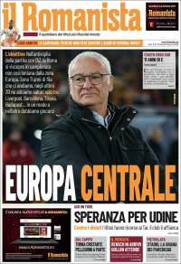 Portada de Romanista (Italia)